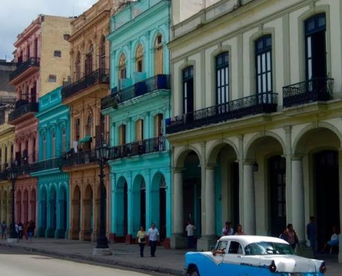 havana cuba buildings color